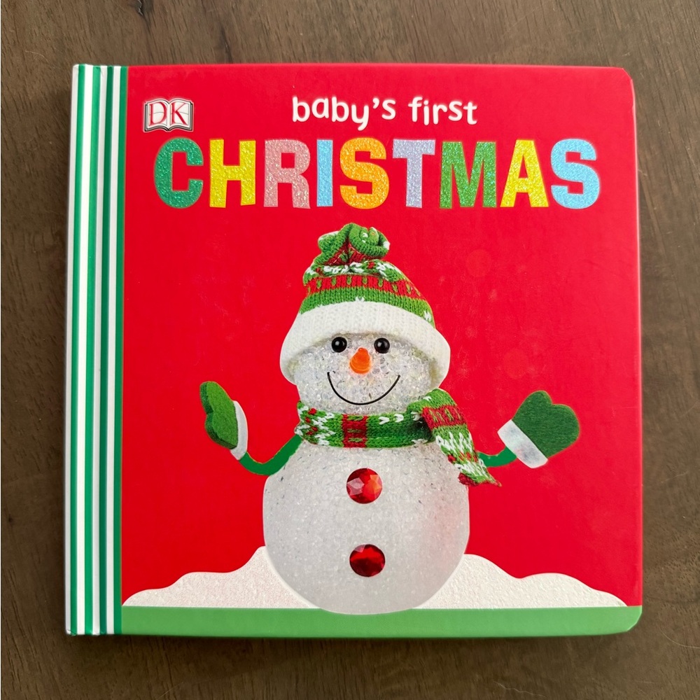 Baby's First Christmas Sensory Board Book